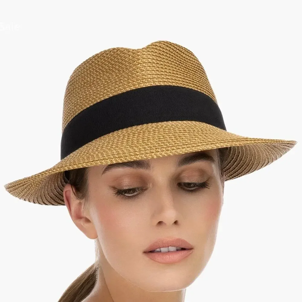 Eric Javitz Squishee® Classic Fedora Summer Beach Hat